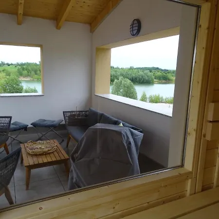 Feriendomizil Am Stoermthaler See, Lagovida, Leipziger Neuseenland, Grosspoesna, Privatstrand *