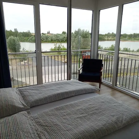 Feriendomizil Am Stoermthaler See, Lagovida, Leipziger Neuseenland, Grosspoesna, Privatstrand *