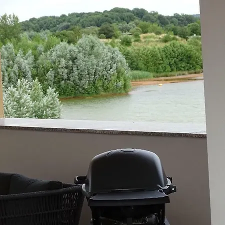 Feriendomizil Am Stoermthaler See, Lagovida, Leipziger Neuseenland, Grosspoesna, Privatstrand