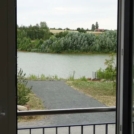 Feriendomizil Am Stoermthaler See, Lagovida, Leipziger Neuseenland, Grosspoesna, Privatstrand Lejlighed