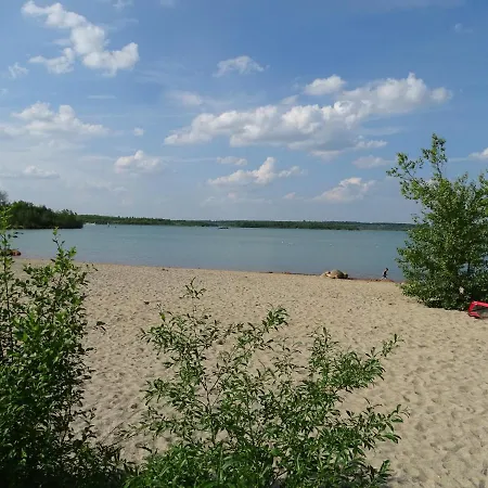 Feriendomizil Am Stoermthaler See, Lagovida, Leipziger Neuseenland, Grosspoesna, Privatstrand *
