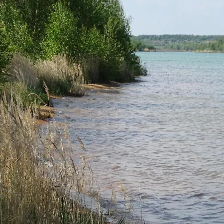 Feriendomizil Am Stoermthaler See, Lagovida, Leipziger Neuseenland, Grosspoesna, Privatstrand