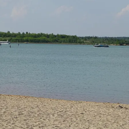 Feriendomizil Am Stoermthaler See, Lagovida, Leipziger Neuseenland, Grosspoesna, Privatstrand Апартаменты Гросспёзна