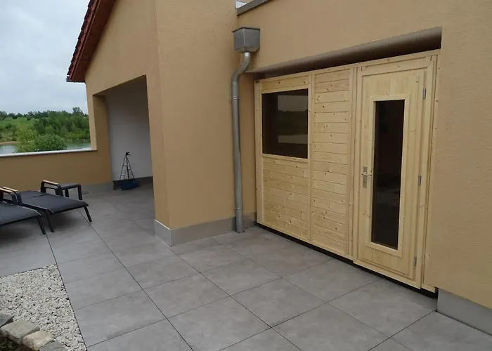 Feriendomizil Am Stoermthaler See, Lagovida, Leipziger Neuseenland, Grosspoesna, Privatstrand Appartement