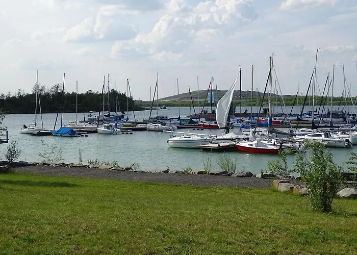 Feriendomizil Am Stoermthaler See, Lagovida, Leipziger Neuseenland, Grosspoesna, Privatstrand * Grosspoesna