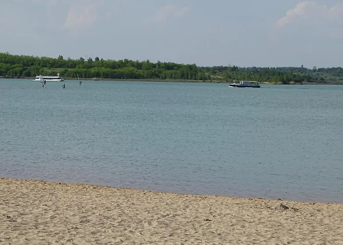Feriendomizil Am Stoermthaler See, Lagovida, Leipziger Neuseenland, Grosspoesna, Privatstrand Appartement Grosspoesna