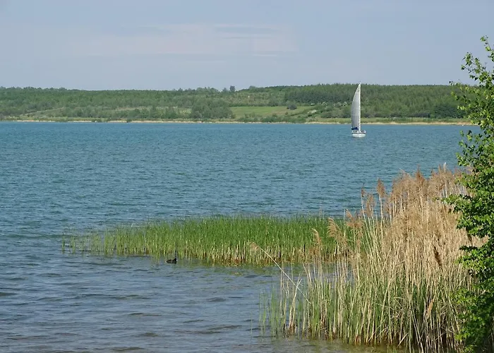 Feriendomizil Am Stoermthaler See, Lagovida, Leipziger Neuseenland, Grosspoesna, Privatstrand